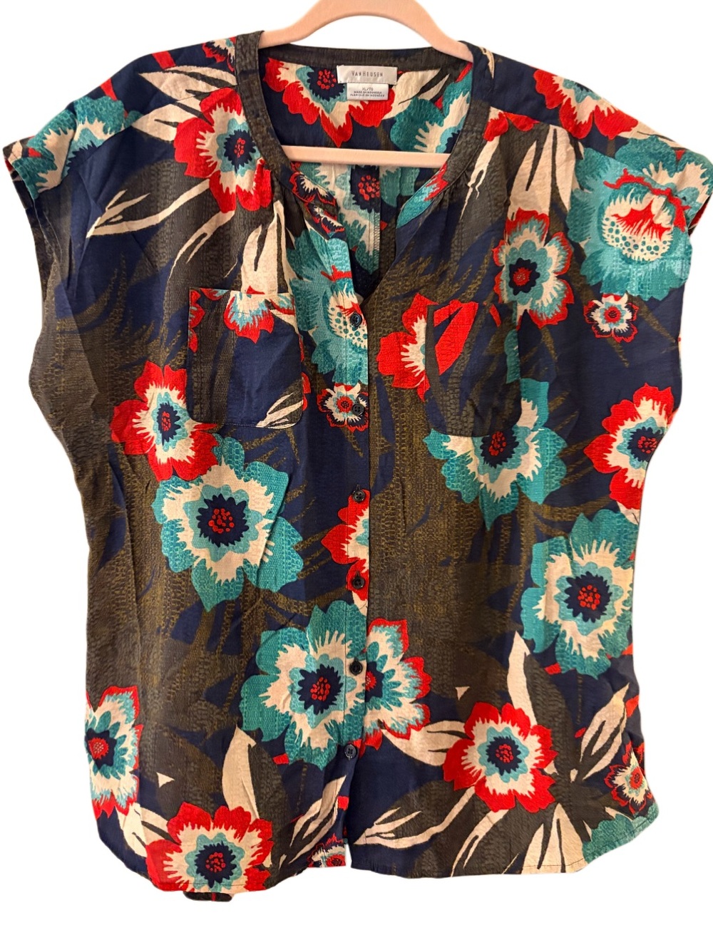 Van heusen size xl floral top